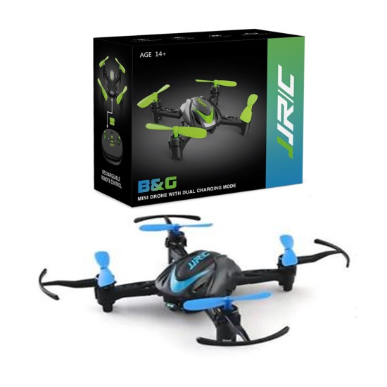 JJRC MINI DRONE H48 WITH INFRARED REMOTE CONTROL BLUE